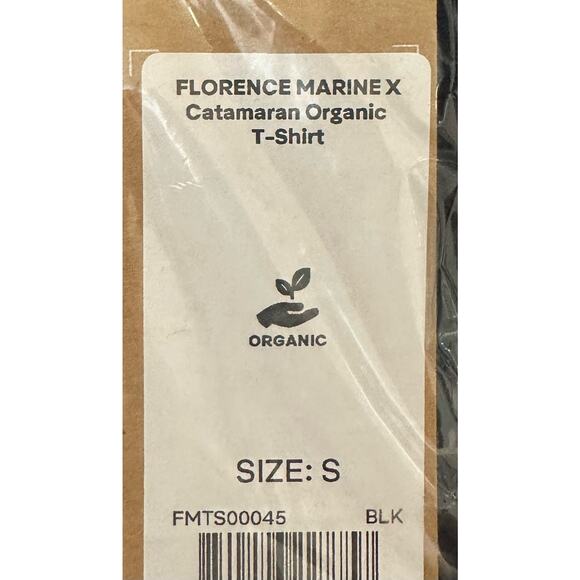 Florence Marine X Marine Catamaran T-Shirt Black Size Small New NWT - Picture 3 of 3